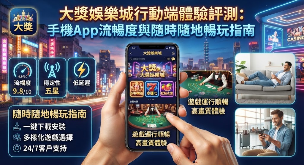 手機App流暢度與隨時隨地暢玩指南